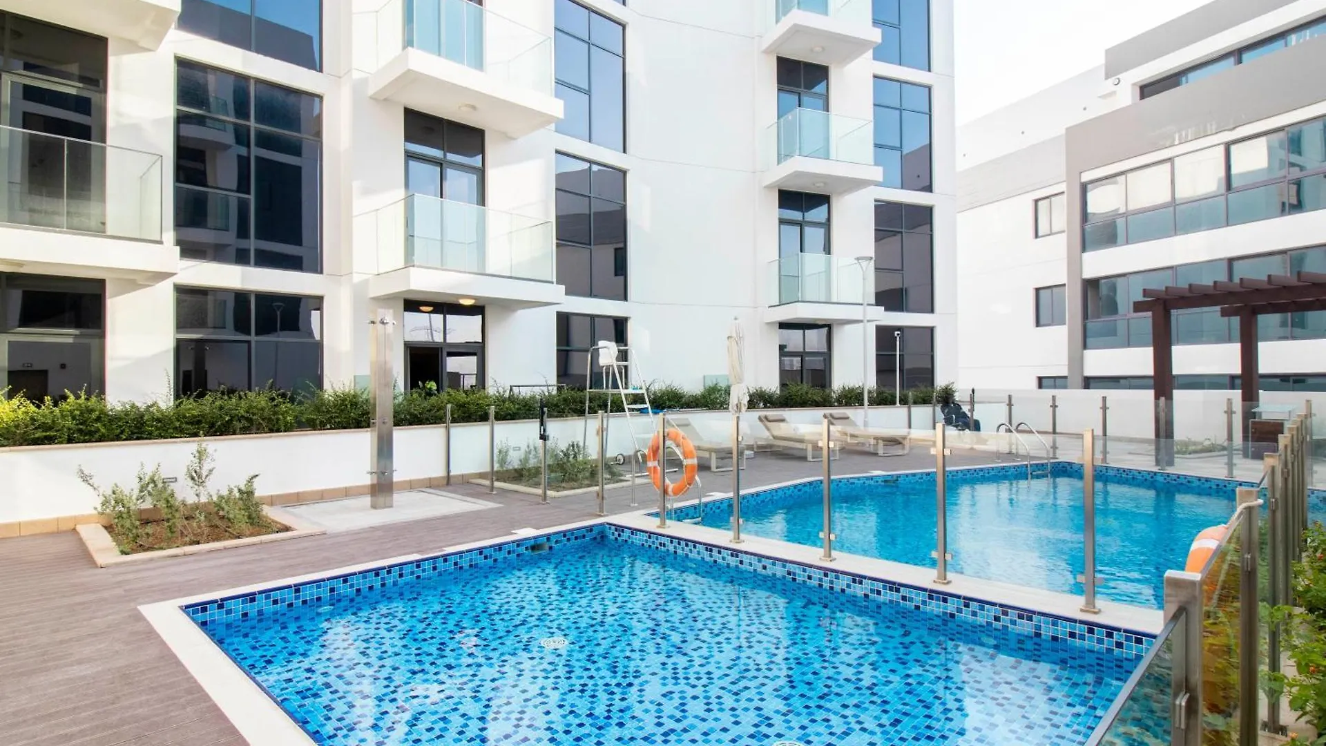 Apartament Spacious 2Br With Big Balcony In Meydan Dubaj