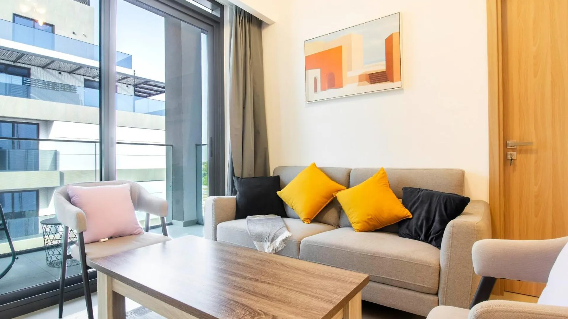 Apartament Spacious 2Br With Big Balcony In Meydan Dubaj Zjednoczone Emiraty Arabskie
